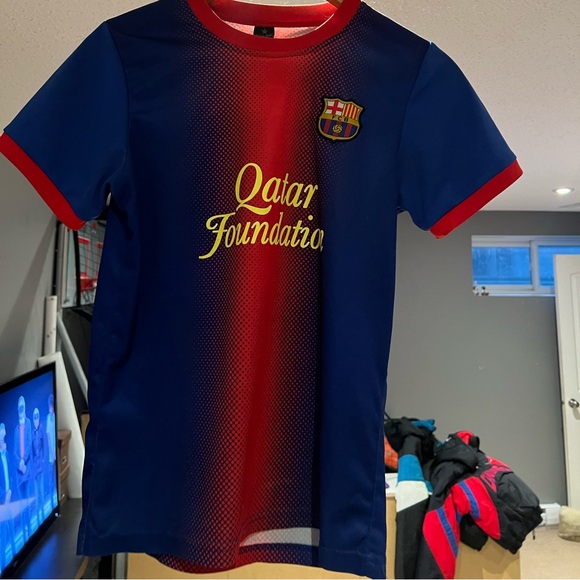Messi Kids Quatar Jersey - Picture 4 of 4